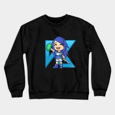 Funneh With Green Gem Crewneck Sweatshirt Official ItsFunneh Merch