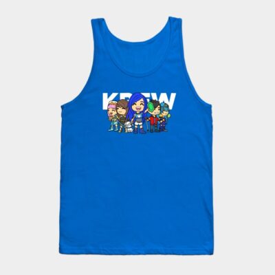 Gaming Krew Holding Items Tank Top Official ItsFunneh Merch