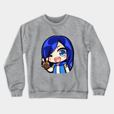 Funneh Peace Emoji Crewneck Sweatshirt Official ItsFunneh Merch