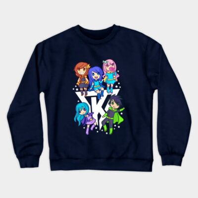 Super Krew Crewneck Sweatshirt Official ItsFunneh Merch