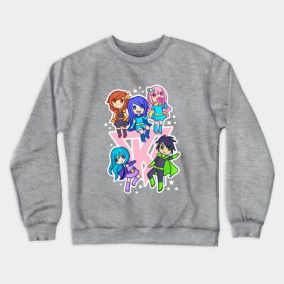 Super Krew Pink K Crewneck Sweatshirt Official ItsFunneh Merch