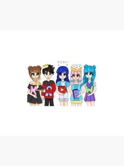 Itsfunneh And The Krew Tapestry Official ItsFunneh Merch