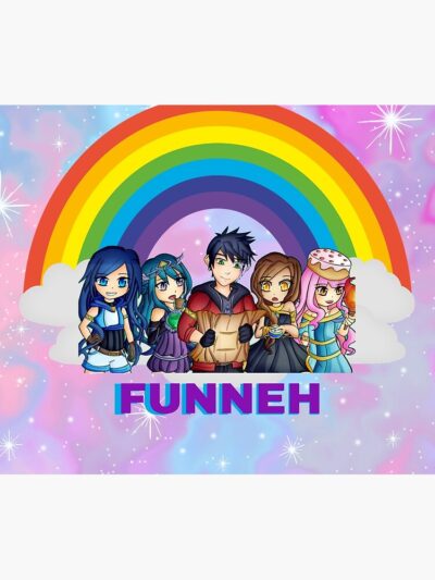 Itsfunneh Krew  Game Tapestry Official ItsFunneh Merch