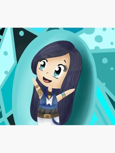 Cute Chibi Funneh Tapestry Official ItsFunneh Merch