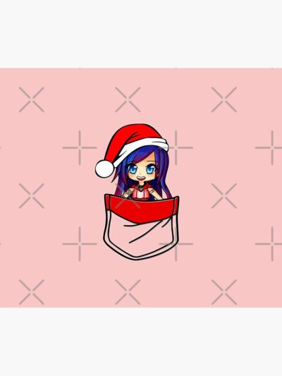 Itsfunneh Santa In Your Pocket Tapestry Official ItsFunneh Merch