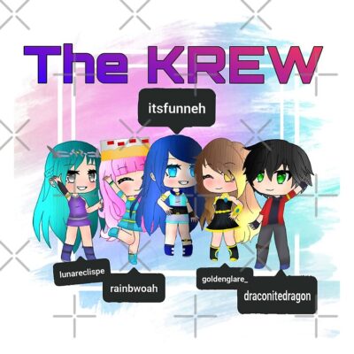 The Krew Tote Bag Official ItsFunneh Merch