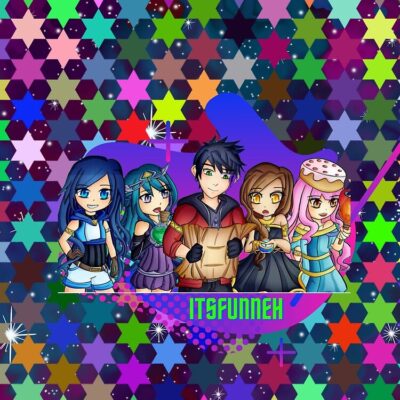 Itsfunneh And The Krew, Stars Tote Bag Official ItsFunneh Merch