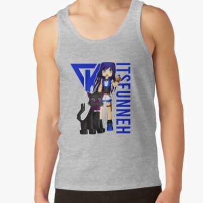 Itsfunneh Funneh Krew Dog Gamer Fan Art 2022 Tank Top Official ItsFunneh Merch