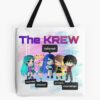 The Krew Tote Bag Official ItsFunneh Merch