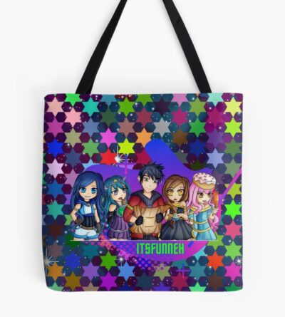 Itsfunneh And The Krew, Stars Tote Bag Official ItsFunneh Merch