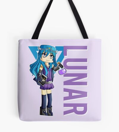 Lunar Itsfunneh Funneh Krew Gamer Fan Art 2022 Tote Bag Official ItsFunneh Merch