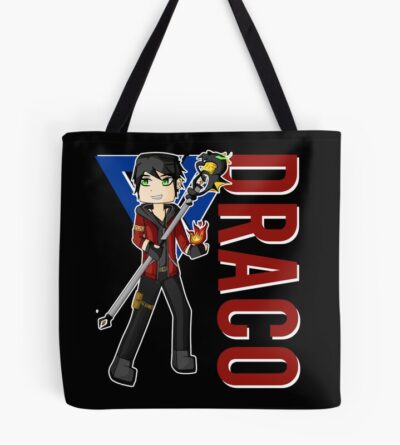 Draco Itsfunneh Funneh Krew Dog Gamer Fan Art 2022 Tote Bag Official ItsFunneh Merch