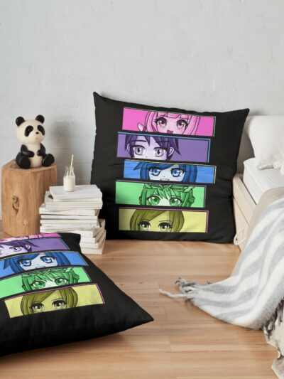 Aesthetic Funneh Krew Throw Pillow Official ItsFunneh Merch