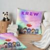 The Krew Throw Pillow Official ItsFunneh Merch