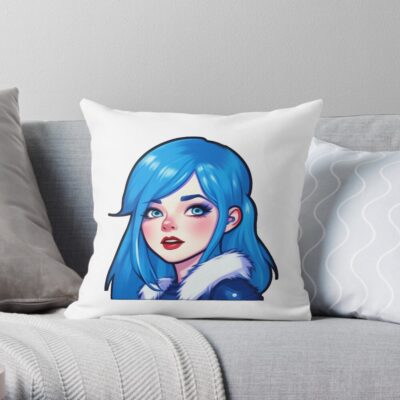 Itsfunneh Krew Design Throw Pillow Official ItsFunneh Merch