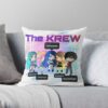 The Krew Throw Pillow Official ItsFunneh Merch