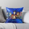 Itsfunneh Krew Throw Pillow Official ItsFunneh Merch