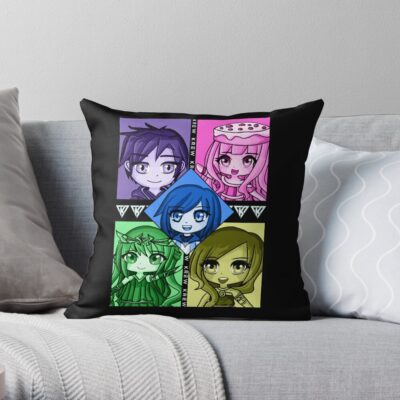 Aesthetic Funneh Krew Throw Pillow Official ItsFunneh Merch