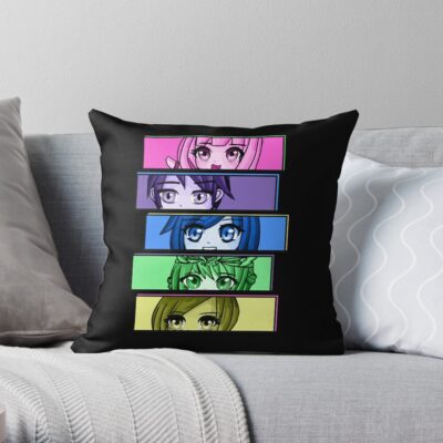 Aesthetic Funneh Krew Throw Pillow Official ItsFunneh Merch