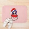 Itsfunneh Santa In Your Pocket Bath Mat Official ItsFunneh Merch