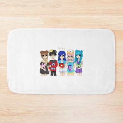 Itsfunneh And The Krew Bath Mat Official ItsFunneh Merch