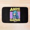 Animezing Gamer Girl Aesthetic Anime Chibi Itsfunneh Rainbow Art Bath Mat Official ItsFunneh Merch