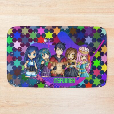 Itsfunneh And The Krew, Stars Bath Mat Official ItsFunneh Merch