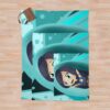 Cute Chibi Funneh Throw Blanket Official ItsFunneh Merch