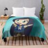 Cute Chibi Funneh Throw Blanket Official ItsFunneh Merch