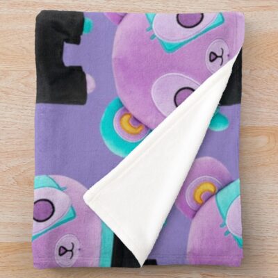 Funneh Plush Toy Purple Throw Blanket Official ItsFunneh Merch