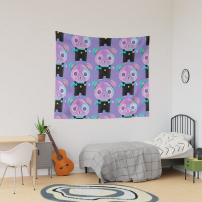 Funneh Plush Toy Purple Tapestry Official ItsFunneh Merch
