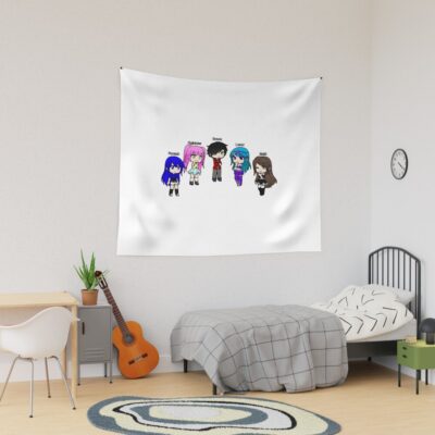 Itsfunneh And The Krew Tapestry Official ItsFunneh Merch