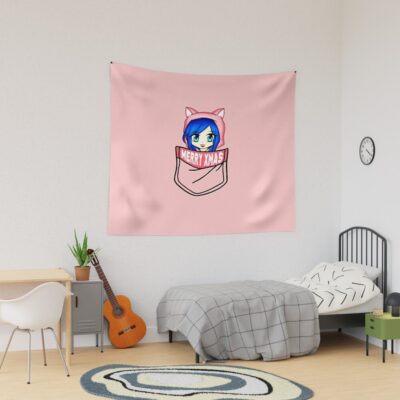 Itsfunneh Santa In Your Pocket Merry Christmas Tapestry Official ItsFunneh Merch